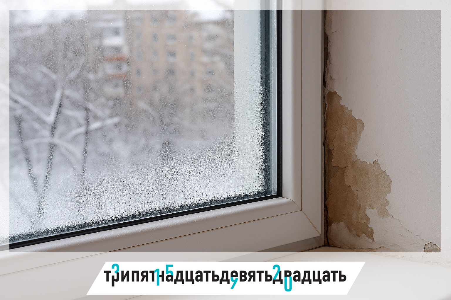 Почему «плачут» окна и как устранить причину зимой.
